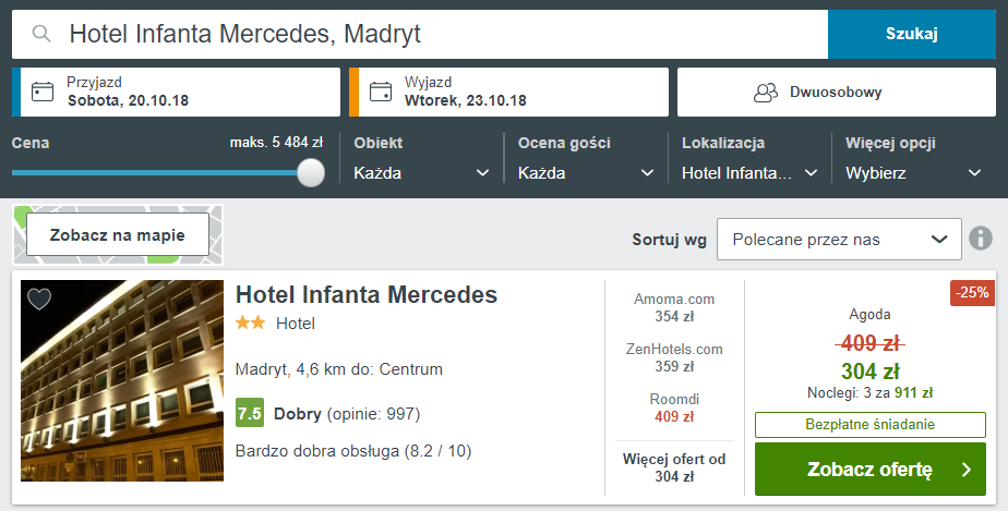 Madryt hotel