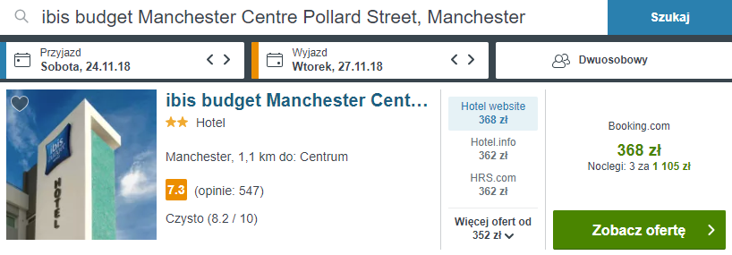 rezerwacja noclegów