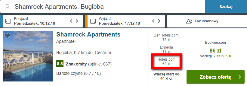 rezerwacja noclegów
