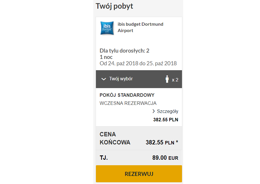 nocleg w dortmundzie