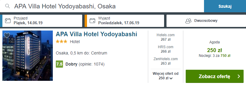 rezerwacja noclegów