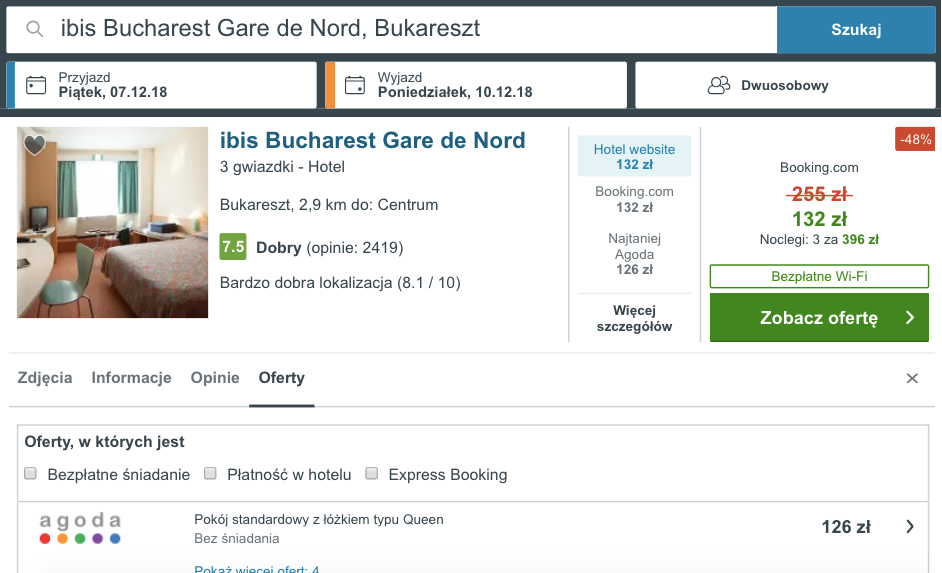 zarzerwuj hotel w bukareszcie
