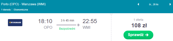 Warszawa loty