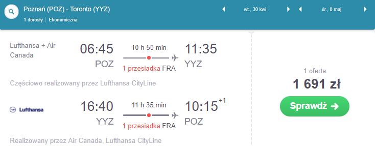 rezerwacja lotów