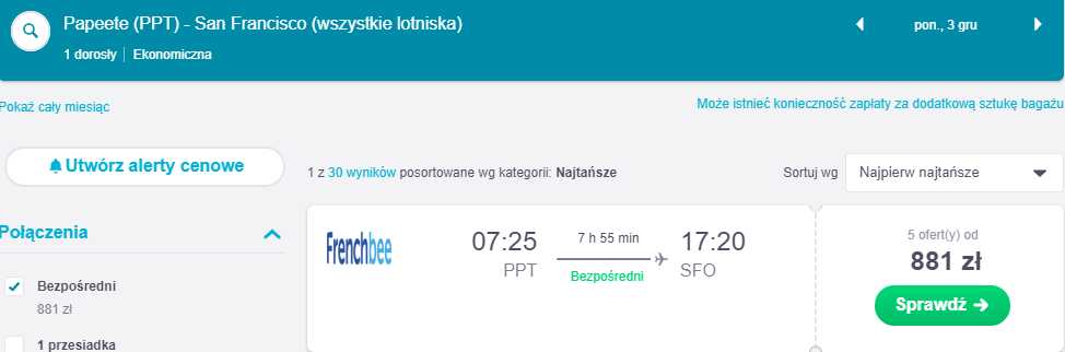 Rezerwacja przelotów