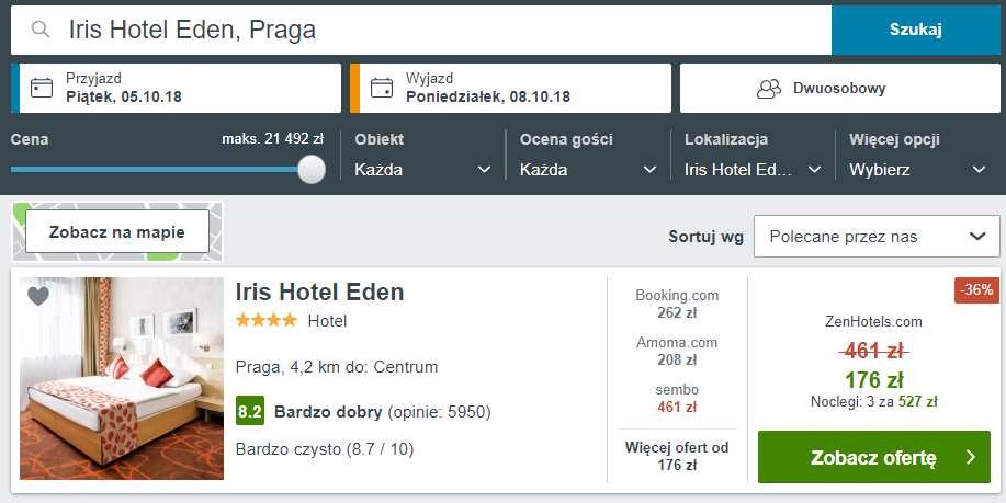 Praga hotel
