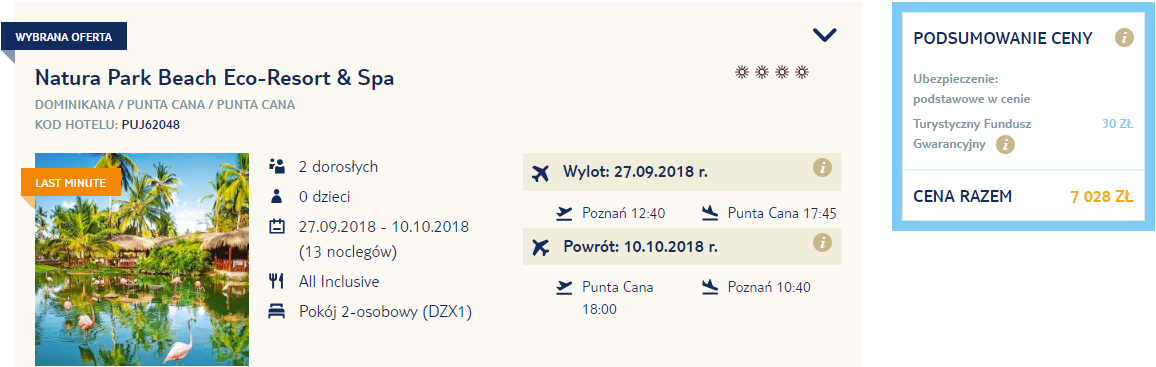 rezerwacja wczasów