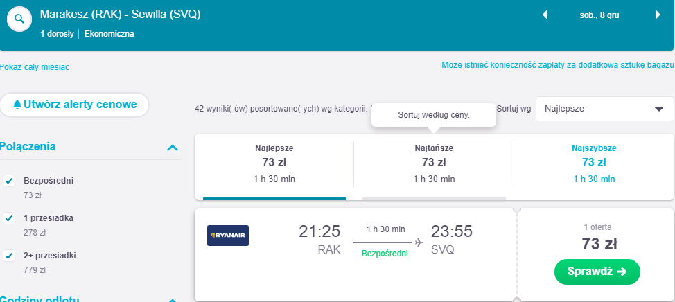 Rezerwacja przelotów