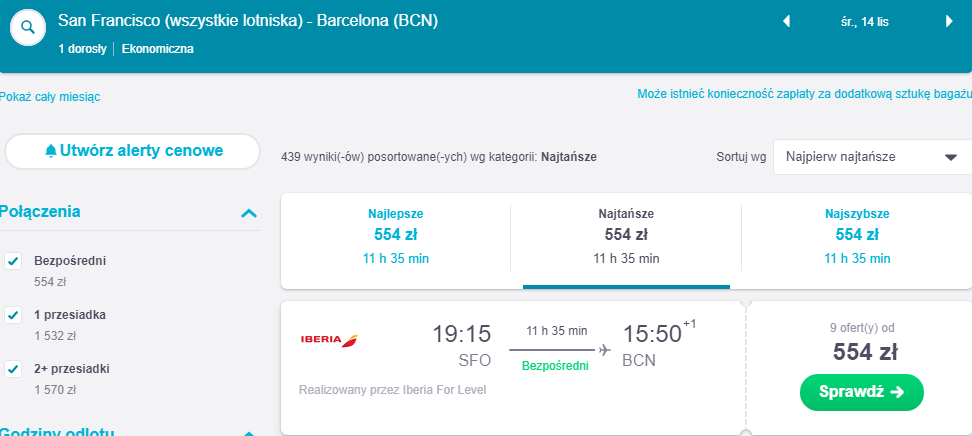 Rezerwacja przelotów