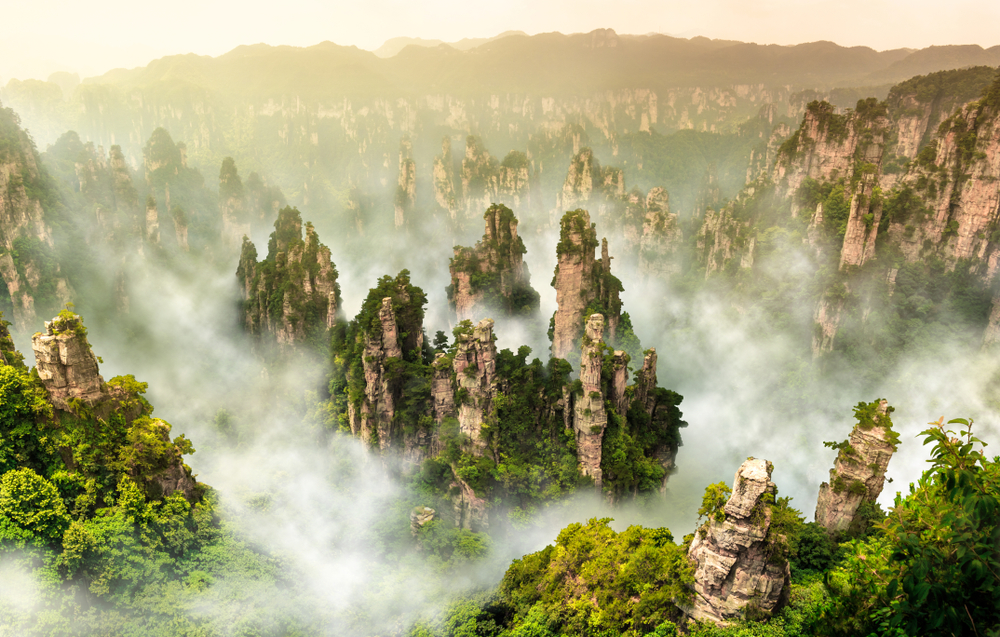 Zhangjiajie chiny