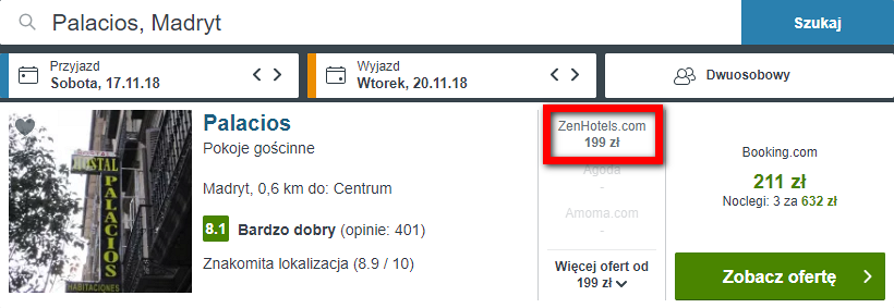 rezerwacja noclegów