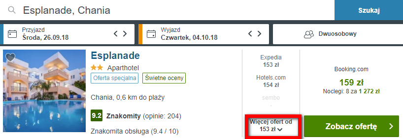 rezerwacja noclegów