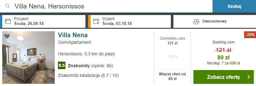 rezerwacja noclegów
