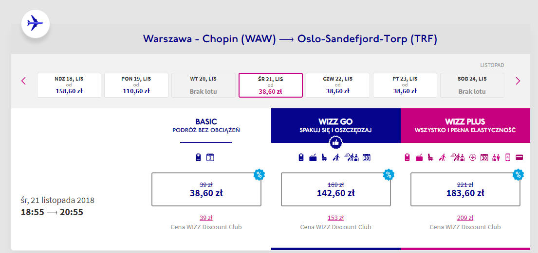 Wizz Air rezerwacja