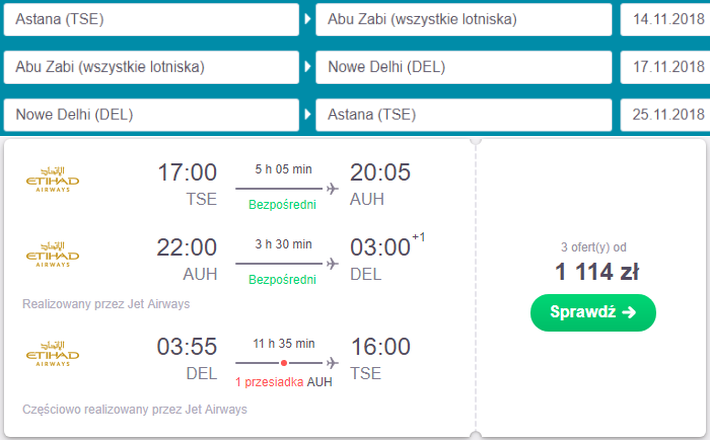 Rezerwacja przelotów