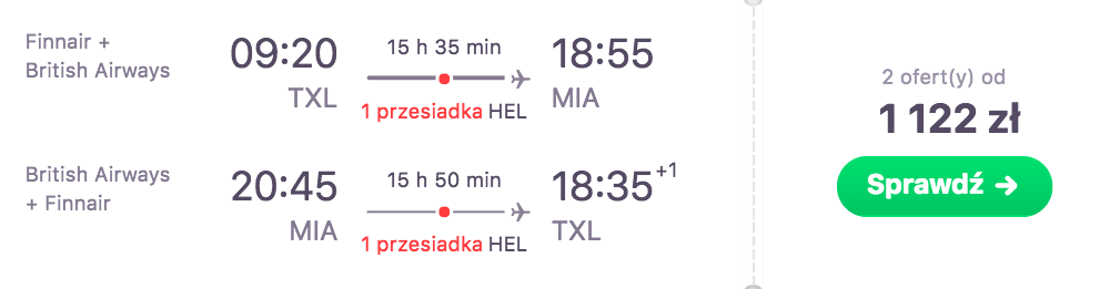 zarezeruj loty do miami