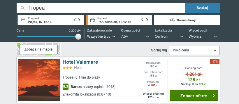 hotel valemare