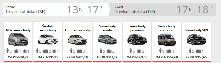 Wenecja auto