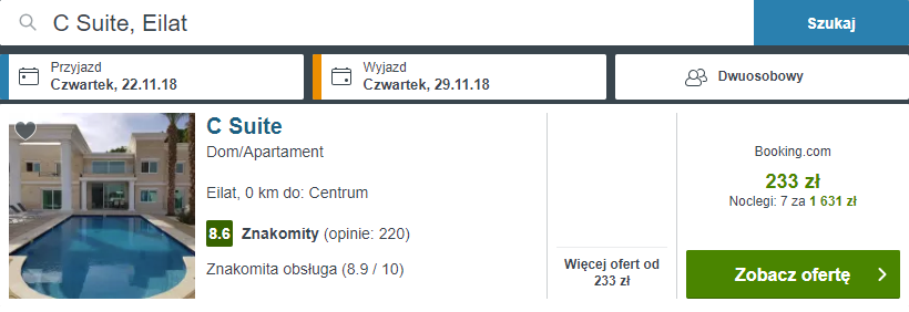 rezerwacja noclegów