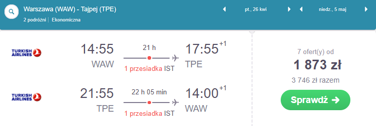 rezerwacja lotów