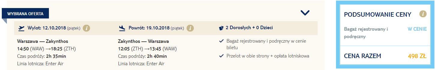 rezerwacja lotów na zakynthos