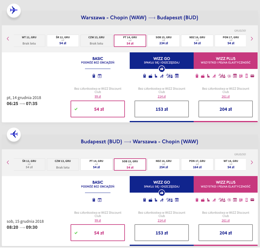 zarzerwuj loty do budapesztu