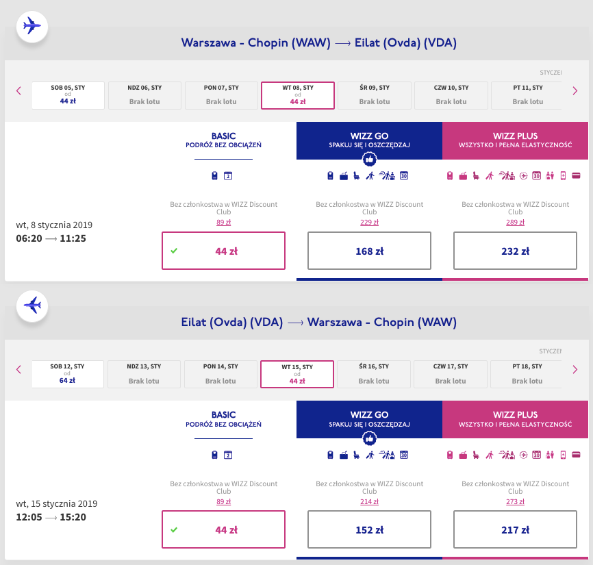 zarezerwuj loty do izraela