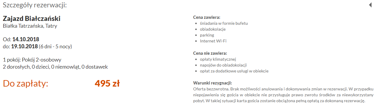rezerwacja noclegów