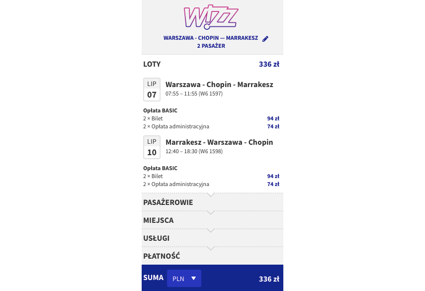 tanie loty do Marrakeszu