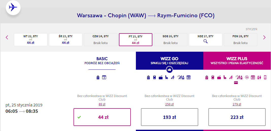 rezerwacja lotów