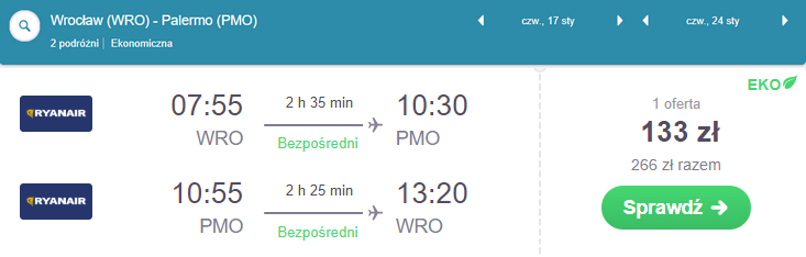 rezerwacja lotów