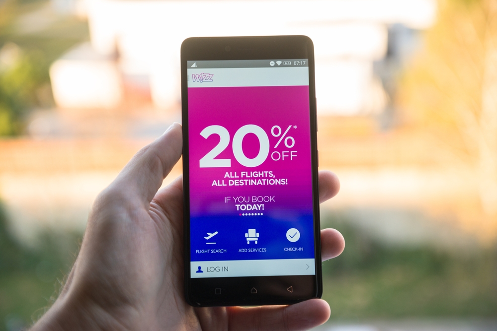 Wizz Air aplikacja