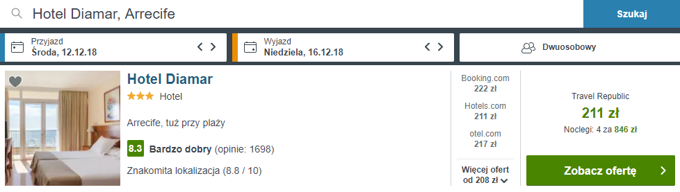 rezerwacja noclegów