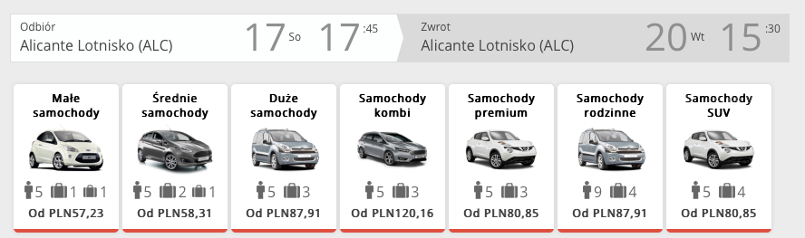 auto w alicante