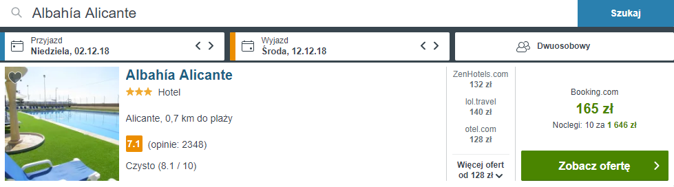 rezerwacja noclegów