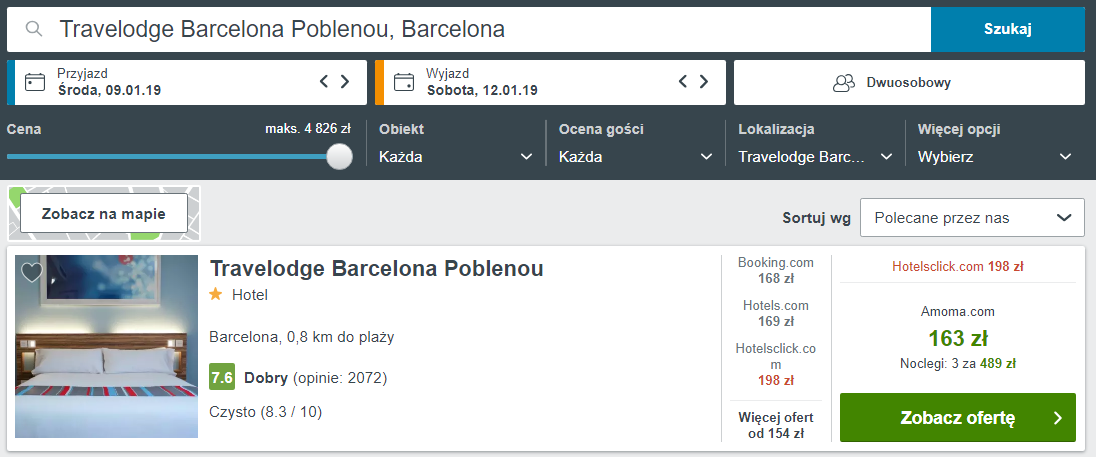 Barcelona hotel