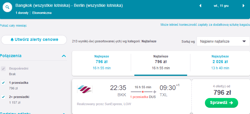 Rezerwacja przelotów