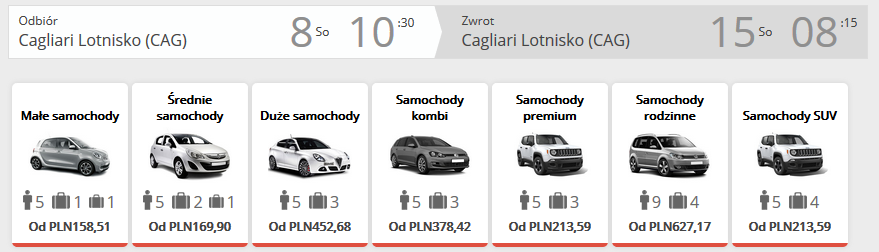 Cagliari auto