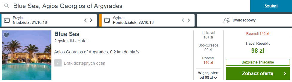 rezerwacja noclegu