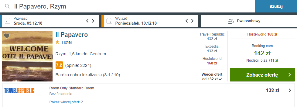 rezerwacja noclegów