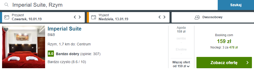 rezerwacja noclegów
