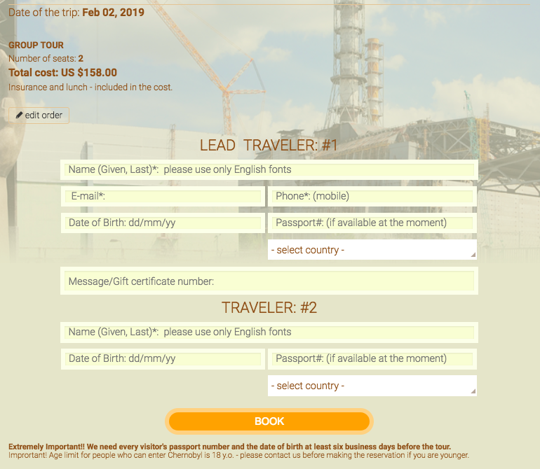zarezerwuj wycieczke do czarnobyla
