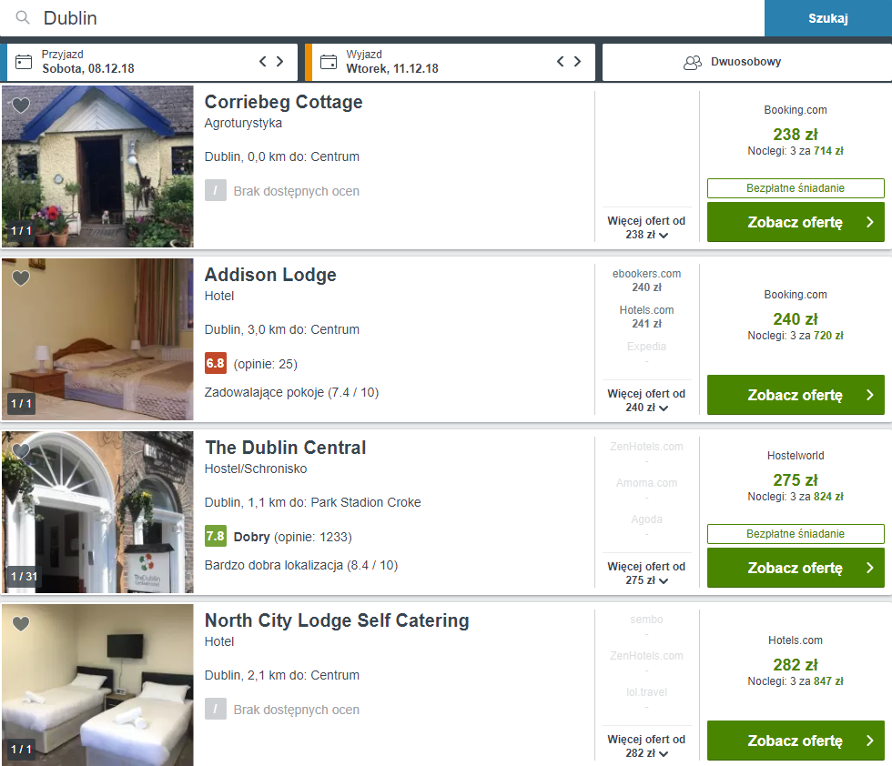 rezerwacja noclegów