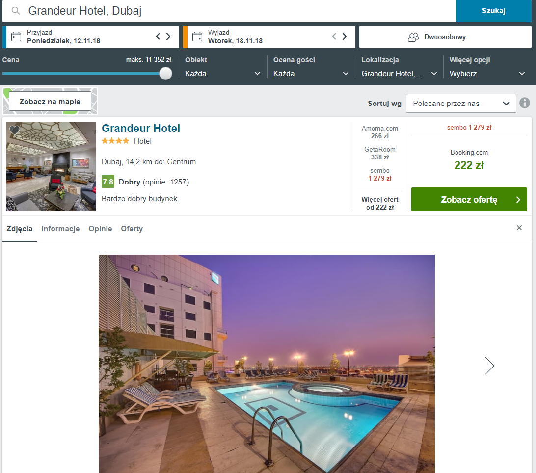 Dubaj hotel