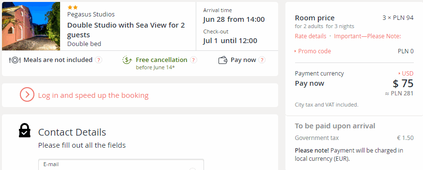 noclegi pegasus studio