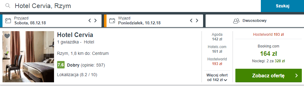 rezerwacja hotelu