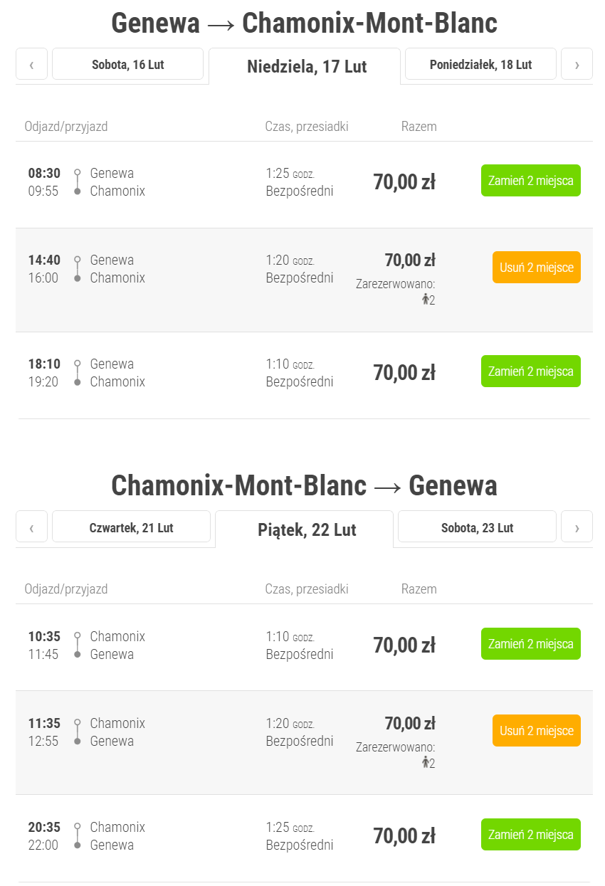 rezerwacja przejazdów