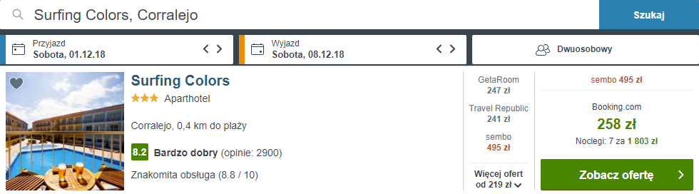 rezerwacja noclegów