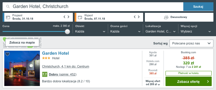 hotel nowa zelandia