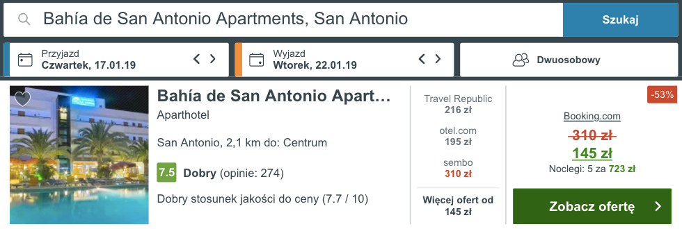 zarezerwuj hotel na ibizie